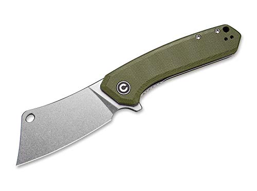 WE Knife Unisex – Erwachsene Mini Mastodon G10 Green Taschenmesser, Grün, 18,2 cm von WE