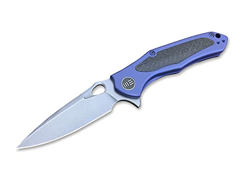 WE Knife Unisex – Erwachsene Vapor 804B Blue/Stonewash Taschenmesser, Blau, 17,3 cm WE Knife Unisex – Erwachsene Vapor 804B Blue/Stonewash Taschenmesser, Blau, 17,3 cm von WE