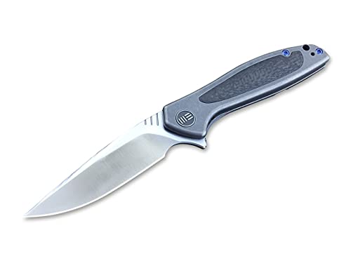 WE Knife Unisex – Erwachsene Wisp 805F Gray/Satin Taschenmesser, Grau, 18,8 cm WE Knife Unisex – Erwachsene Wisp 805F Gray/Satin Taschenmesser, Grau, 18,8 cm von WE