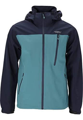 WEATHER REPORT Herren Funktionsjacke Delton W-PRO15000 mit umweltfreundlicher Beschichtung (PFC-Frei) 2063 Hydro, L von WEATHER REPORT