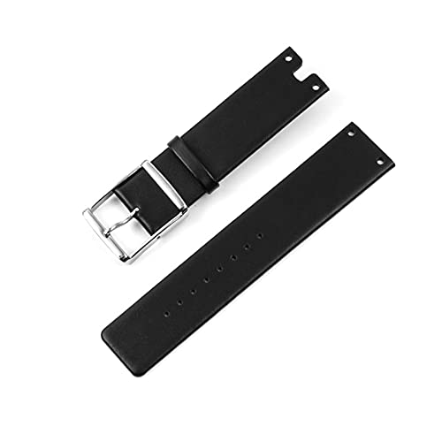 Uhrenarmbänder kompatibel mit CK K94231, echtes Leder, weich, langlebig, kompatibel mit Calvin Klein-Uhrenarmbändern, 22 mm, Weiß, Schwarz, Braun, Rot, Herren (Bandfarbe: Schwarz, Bandbreite: 22 mm) Uhrenarmbänder kompatibel mit CK K94231, echtes Leder, weich, langlebig, kompatibel mit Calvin Klein-Uhrenarmbändern, 22 mm, Weiß, Schwarz, Braun, Rot, Herren (Bandfarbe: Schwarz, Bandbreite: 22 mm) von WEBOL