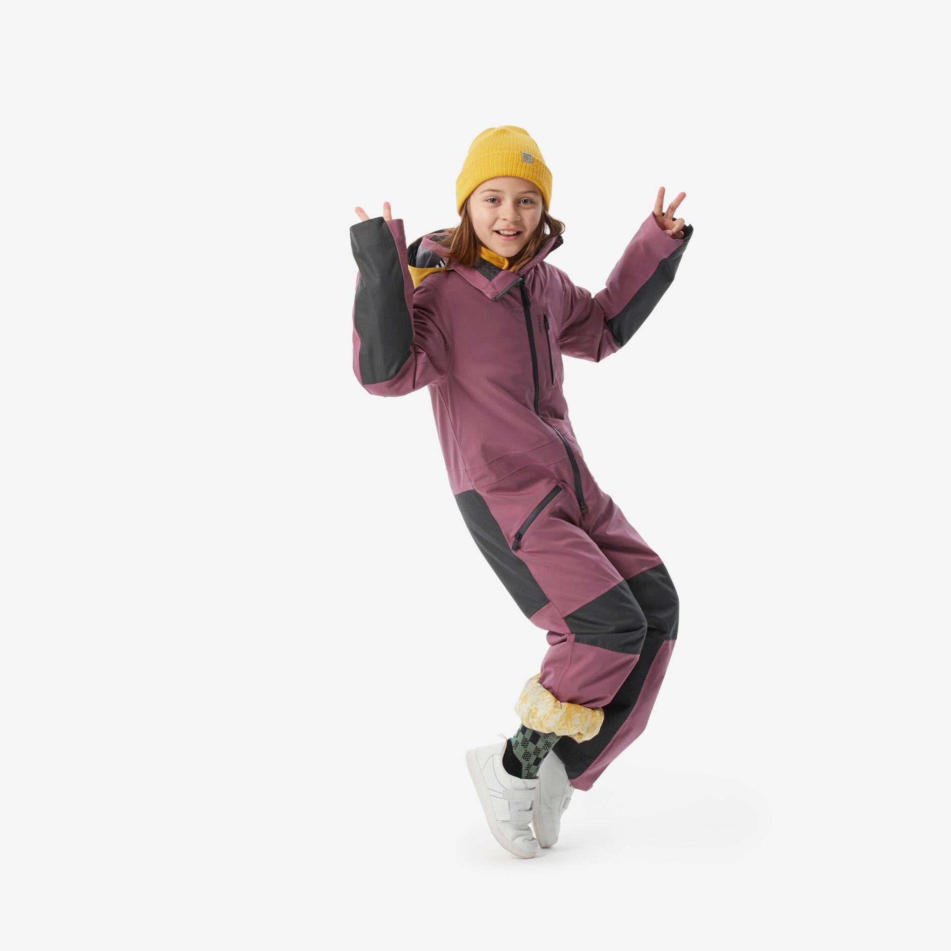 Schneeanzug Skianzug Kinder warm wasserdicht - 900 rosa Schneeanzug Skianzug Kinder warm wasserdicht - 900 rosa von WEDZE