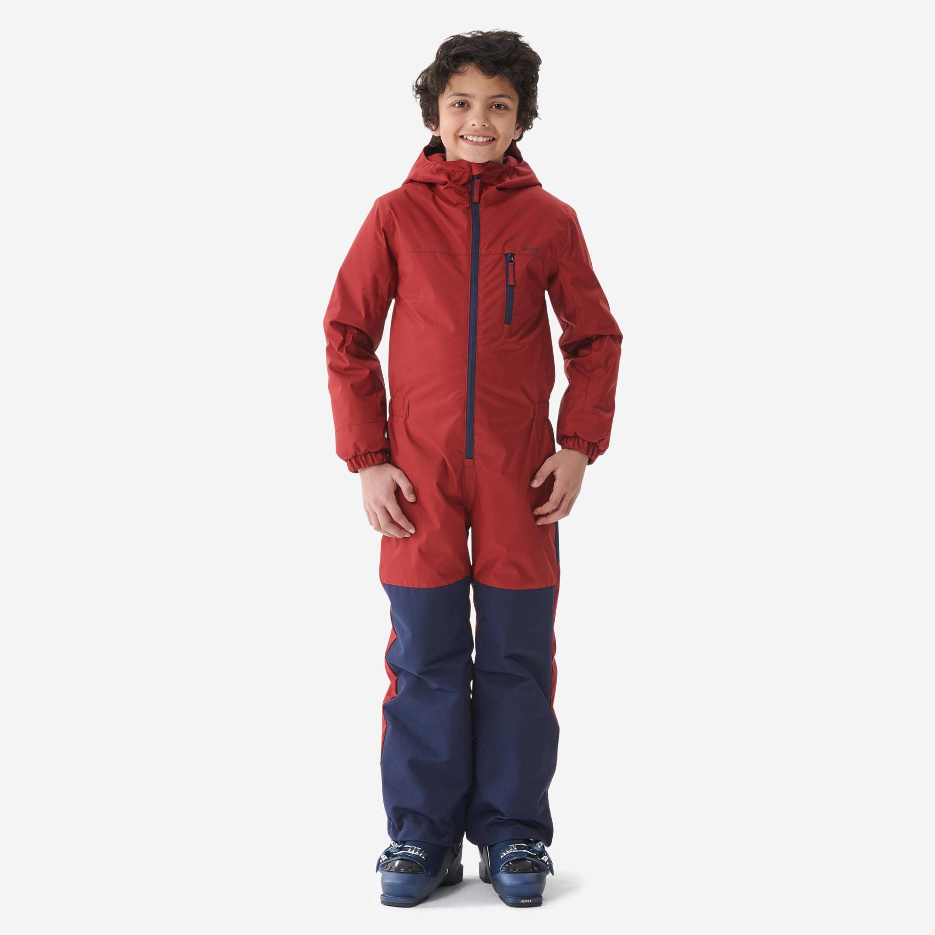 Schneeanzug Skianzug Kinder warm wasserdicht - 100 bordeaux/marineblau Schneeanzug Skianzug Kinder warm wasserdicht - 100 bordeaux/marineblau von WEDZE