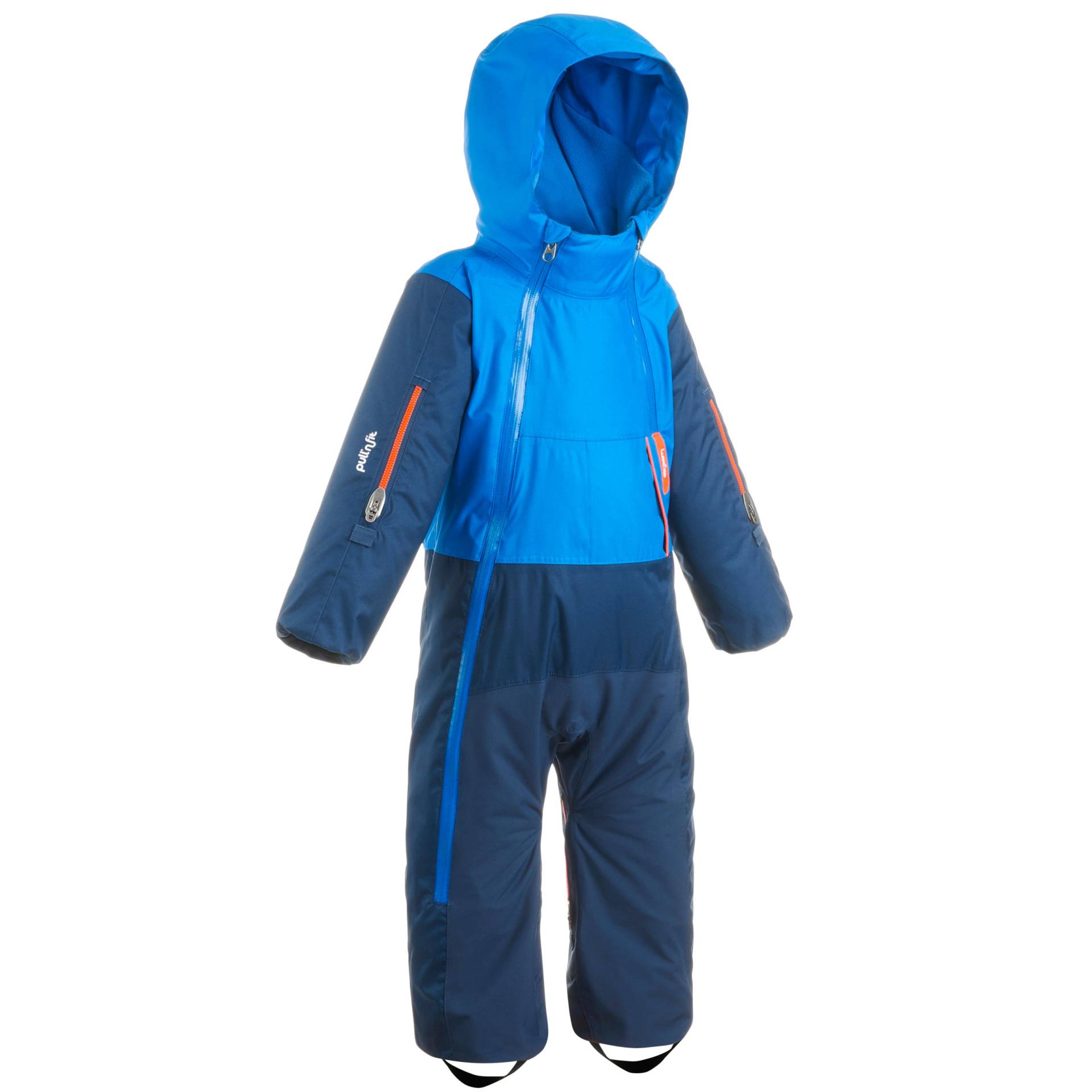 Schneeanzug Skianzug XWarm Pull'n'Fit Baby blau von WEDZE