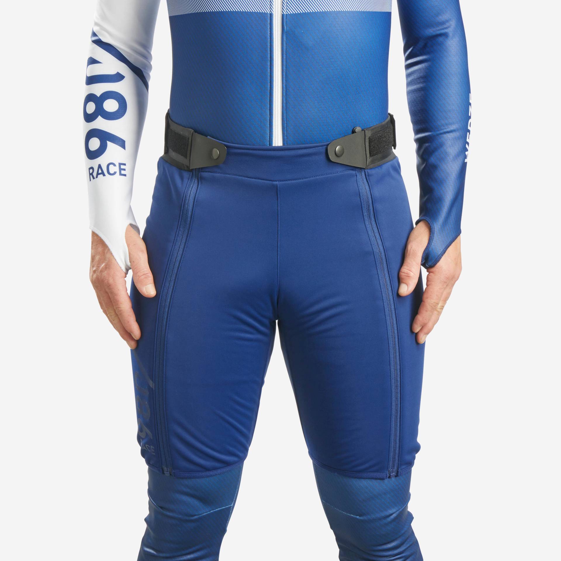 Shorts Ski Erwachsene Club Racing - 980 blau von WEDZE