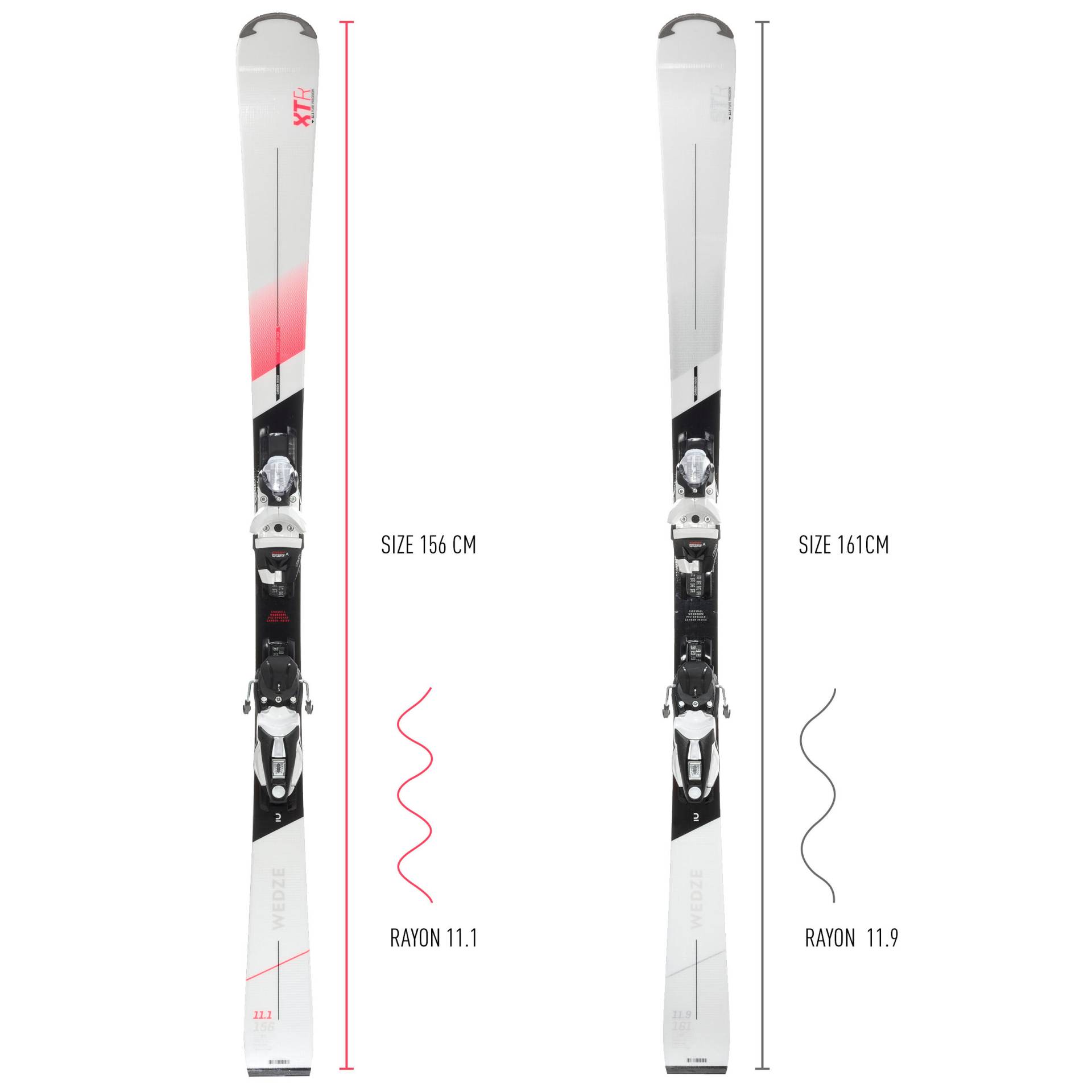 Ski Damen mit Bindung Piste - Boost 900 R Ski Damen mit Bindung Piste - Boost 900 R von WEDZE