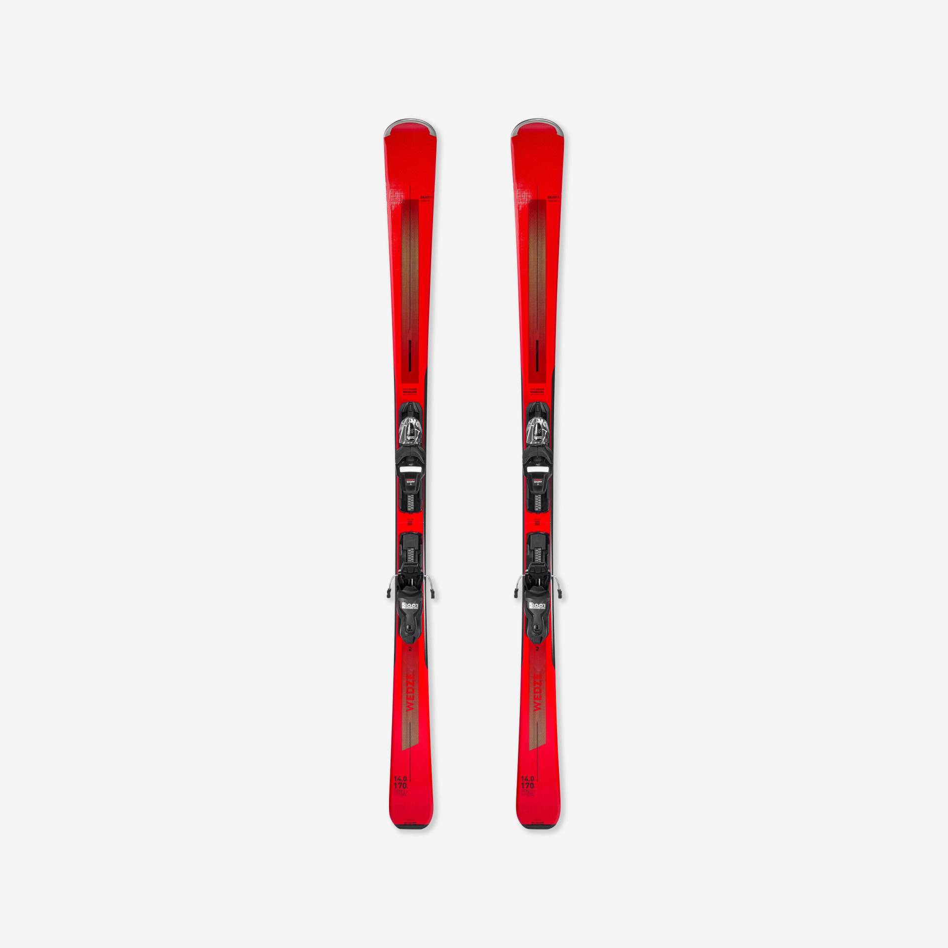 Ski Herren mit Bindung Piste - Boost 500 rot Ski Herren mit Bindung Piste - Boost 500 rot von WEDZE