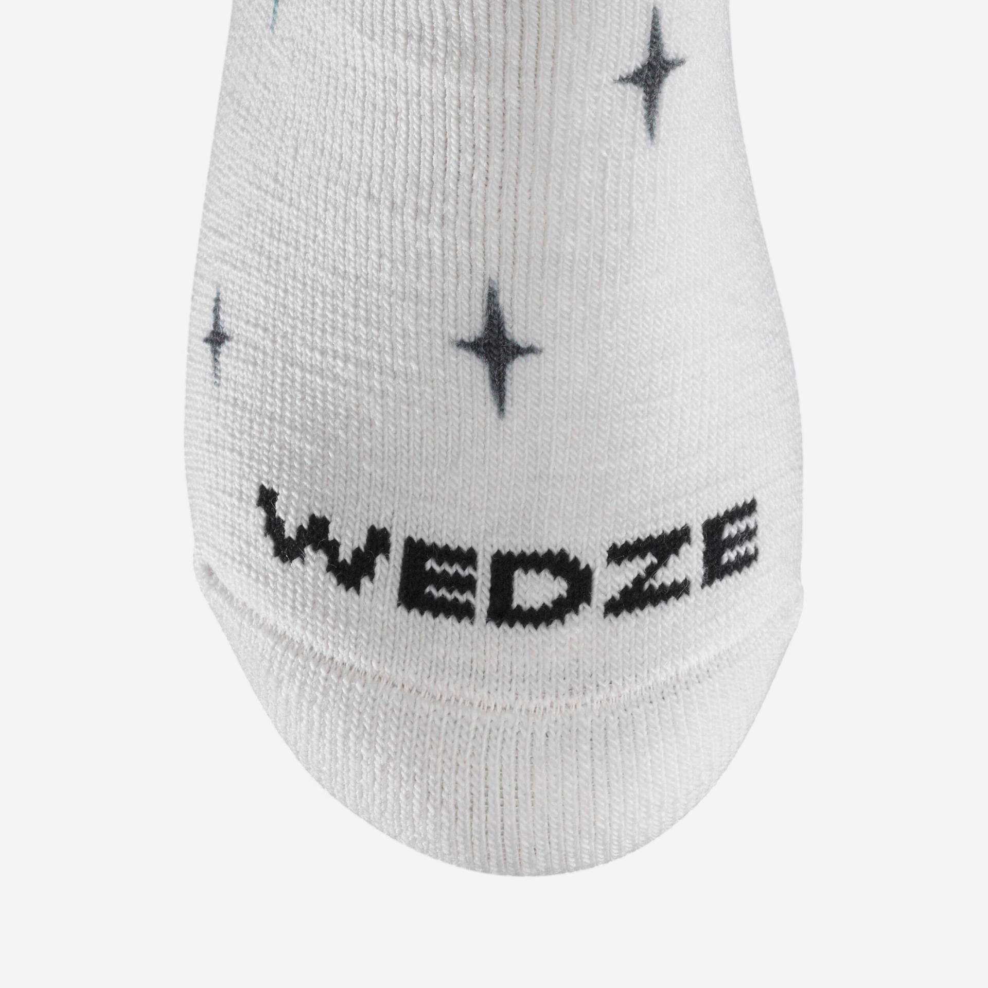 Ski- und Snowboardsocken Kinder - 100 schwarz Ski- und Snowboardsocken Kinder - 100 schwarz von WEDZE