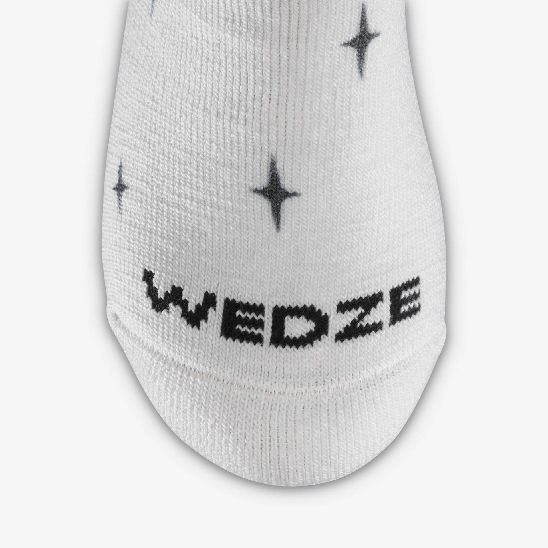 Ski- und Snowboardsocken Kinder - 100 schwarz von WEDZE