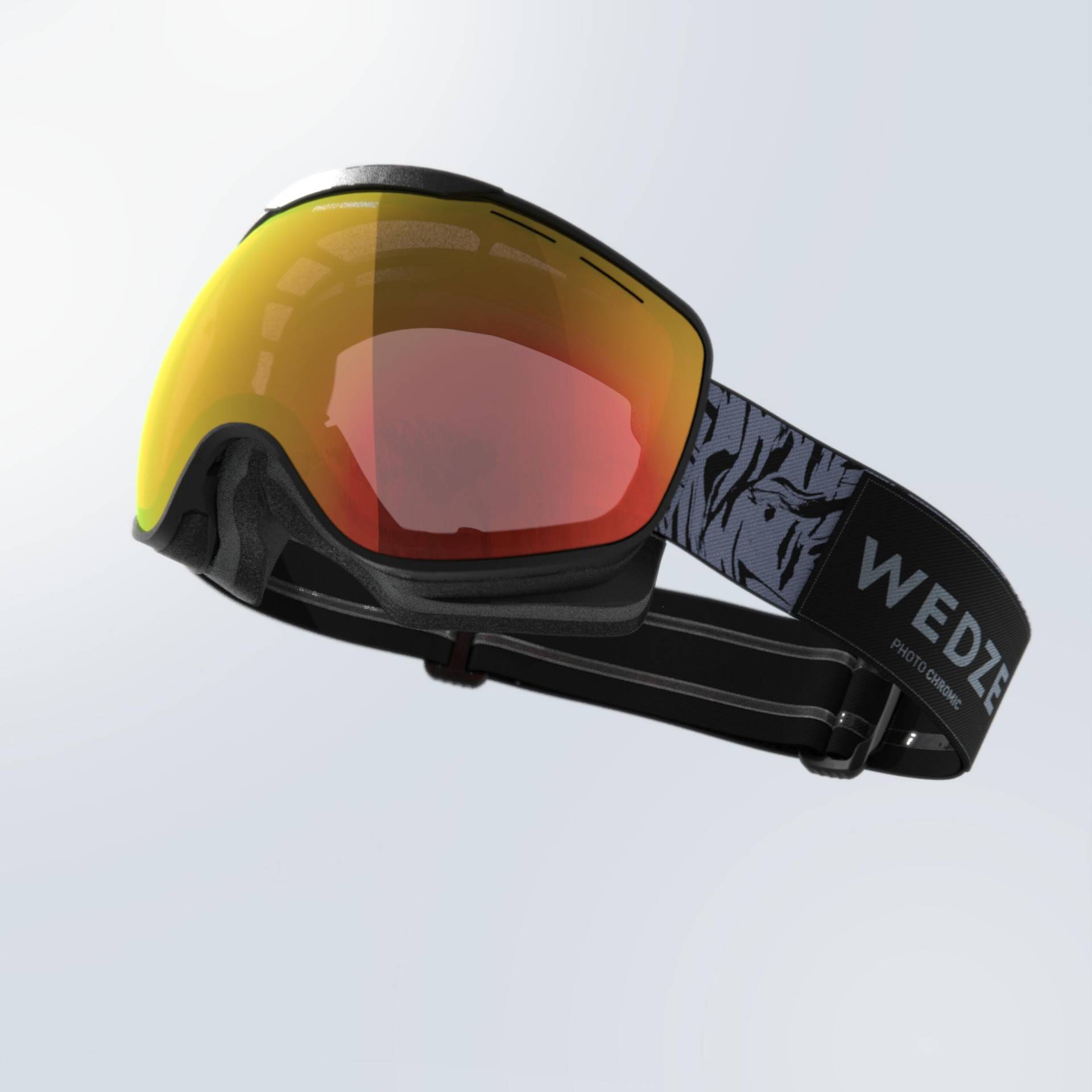 Skibrille Snowboardbrille Erwachsene/Kinder Allwetter - G900 photochrom blau von WEDZE