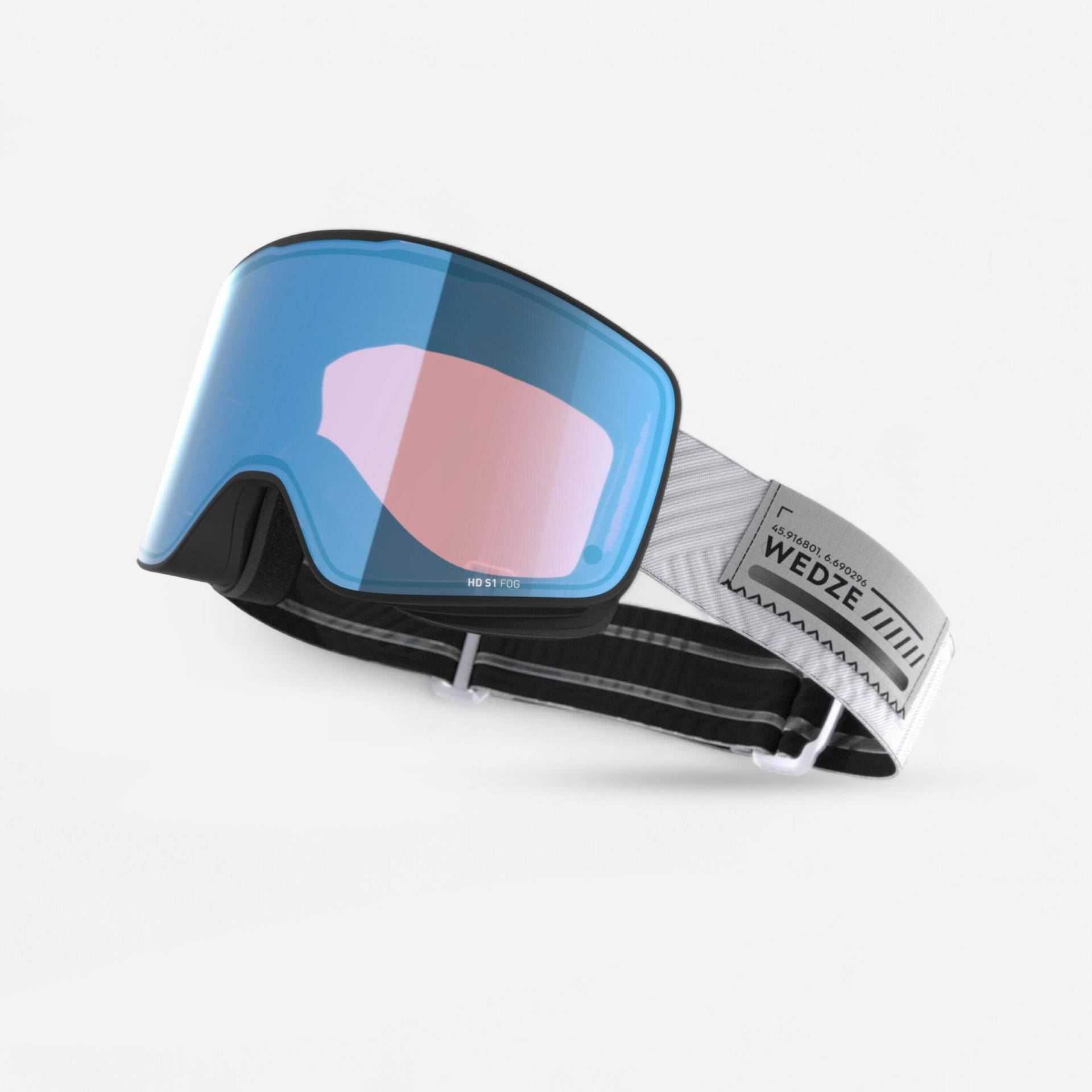 Skibrille Snowboardbrille Erwachsene/Kinder Schlechtwetter - G900 C HD weiss Skibrille Snowboardbrille Erwachsene/Kinder Schlechtwetter - G900 C HD weiss von WEDZE