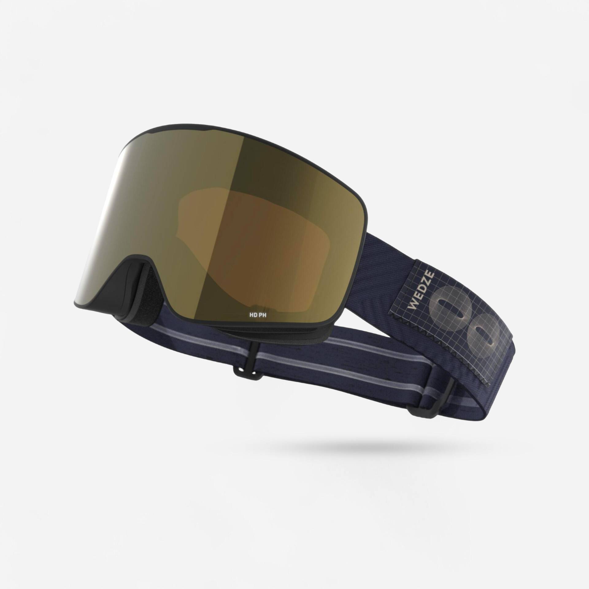 Skibrille Snowboardbrille Erwachsene Allwetter - G 900 HD CYL PH blau Skibrille Snowboardbrille Erwachsene Allwetter - G 900 HD CYL PH blau von WEDZE