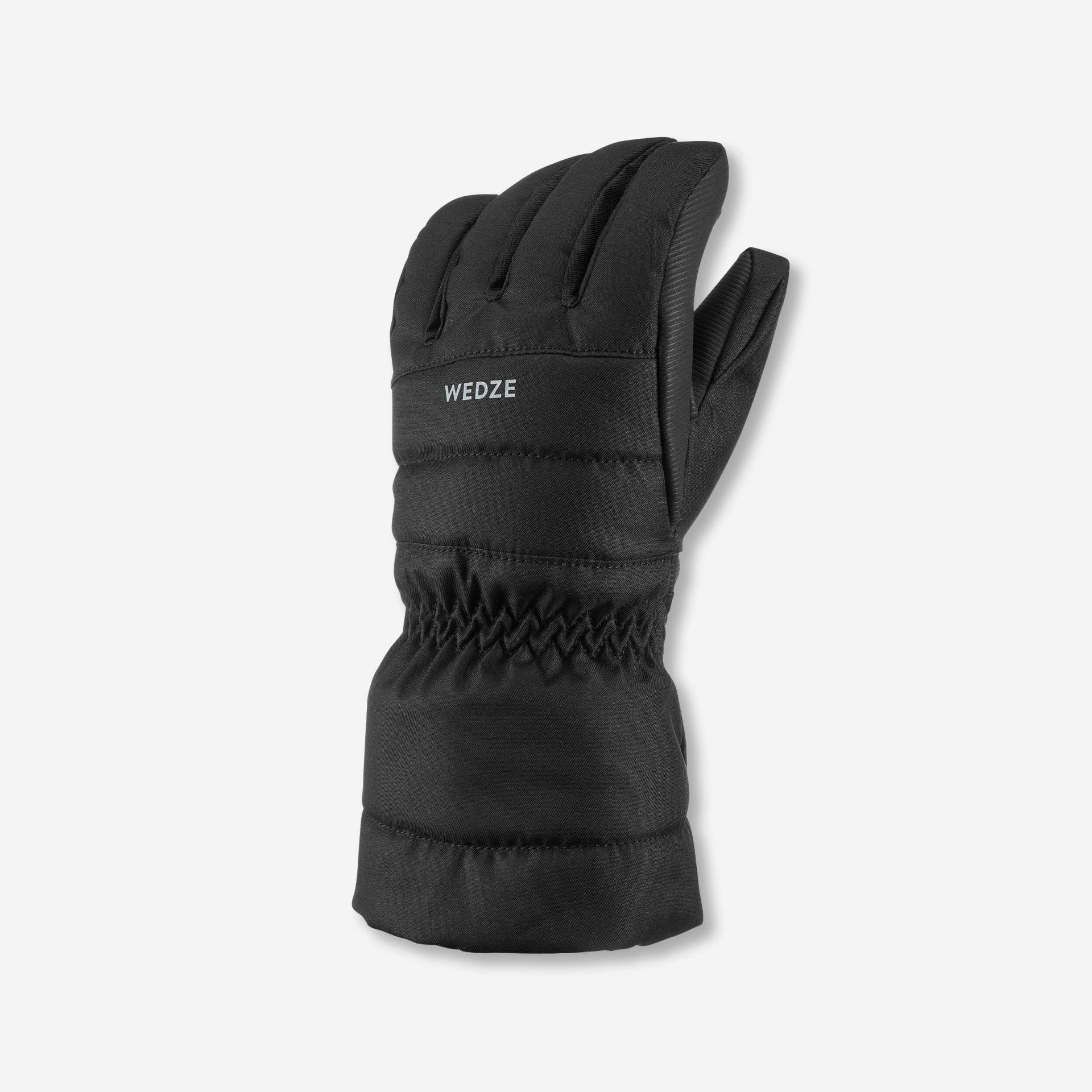 Skihandschuhe 500 Kinder warm wasserdicht schwarz Skihandschuhe 500 Kinder warm wasserdicht schwarz von WEDZE