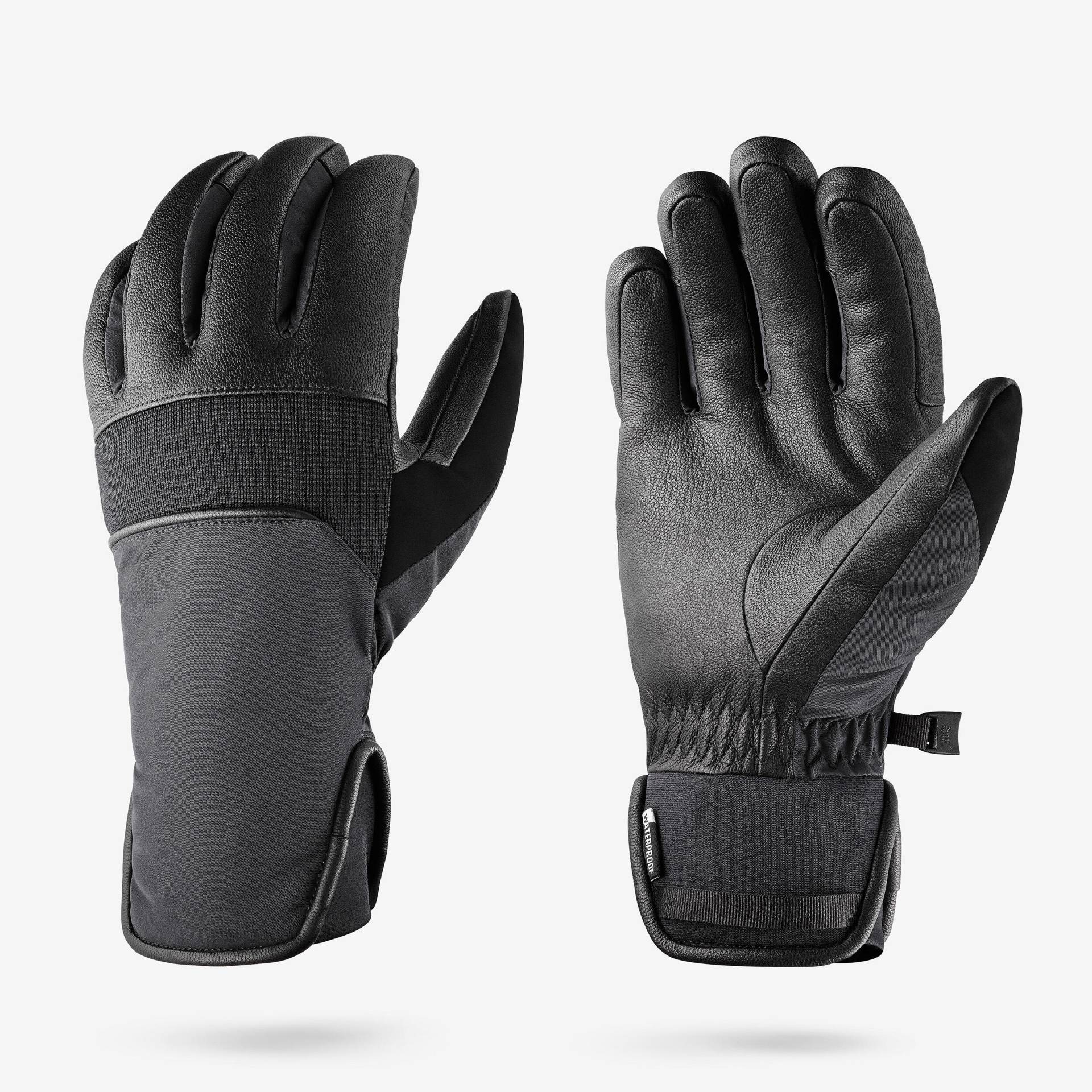 Skihandschuhe Erwachsene - 550 schwarz Skihandschuhe Erwachsene - 550 schwarz von WEDZE