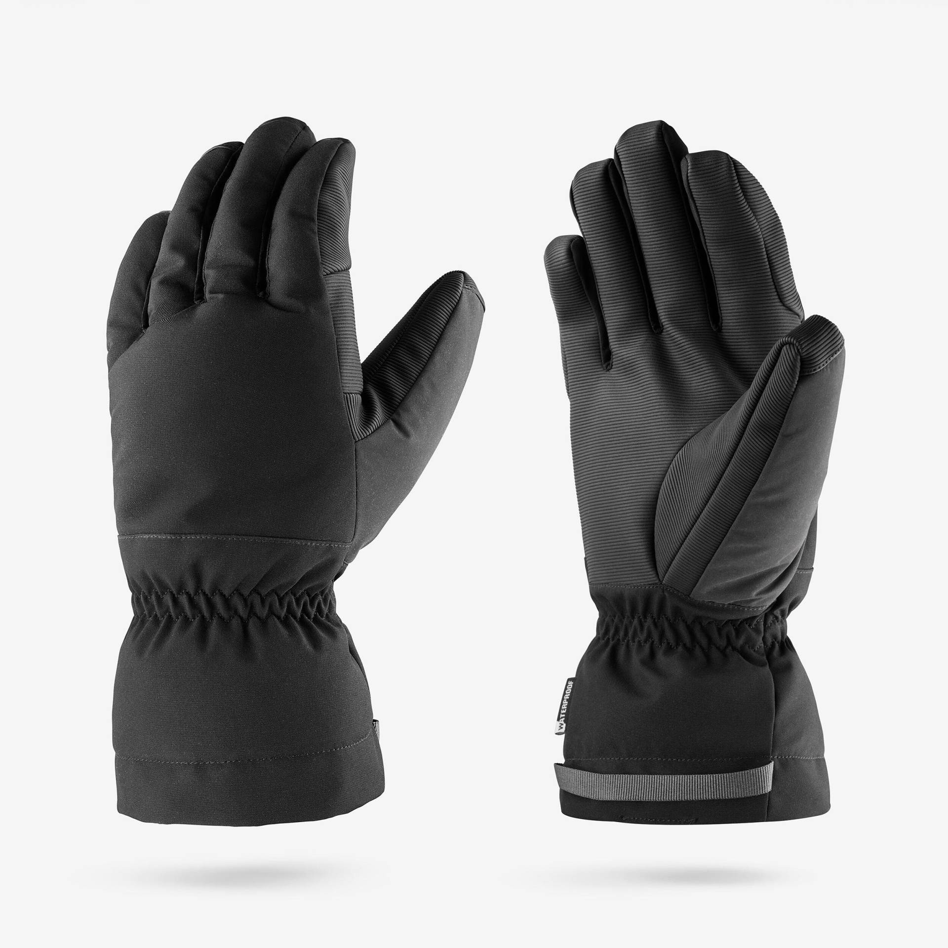 Skihandschuhe Erwachsene warm - 500 schwarz Skihandschuhe Erwachsene warm - 500 schwarz von WEDZE