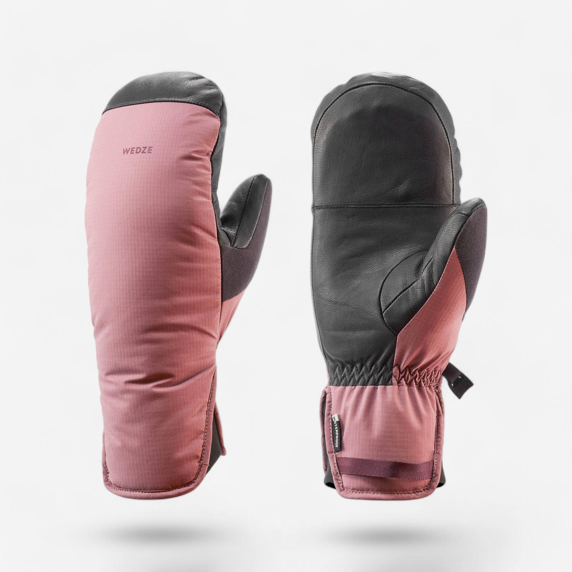 Skihandschuhe Fäustlinge Erwachsene - 500 rosa Skihandschuhe Fäustlinge Erwachsene - 500 rosa von WEDZE
