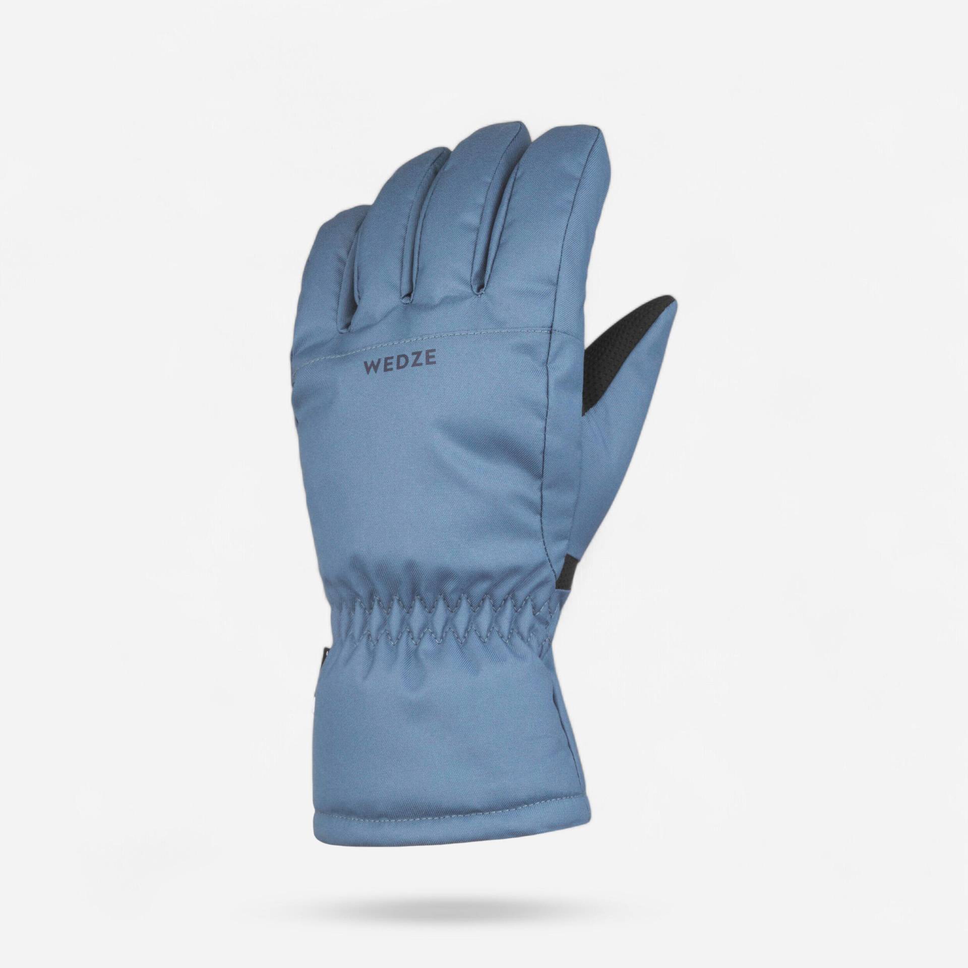 Skihandschuhe Kinder warm wasserdicht - 100 blau Skihandschuhe Kinder warm wasserdicht - 100 blau von WEDZE