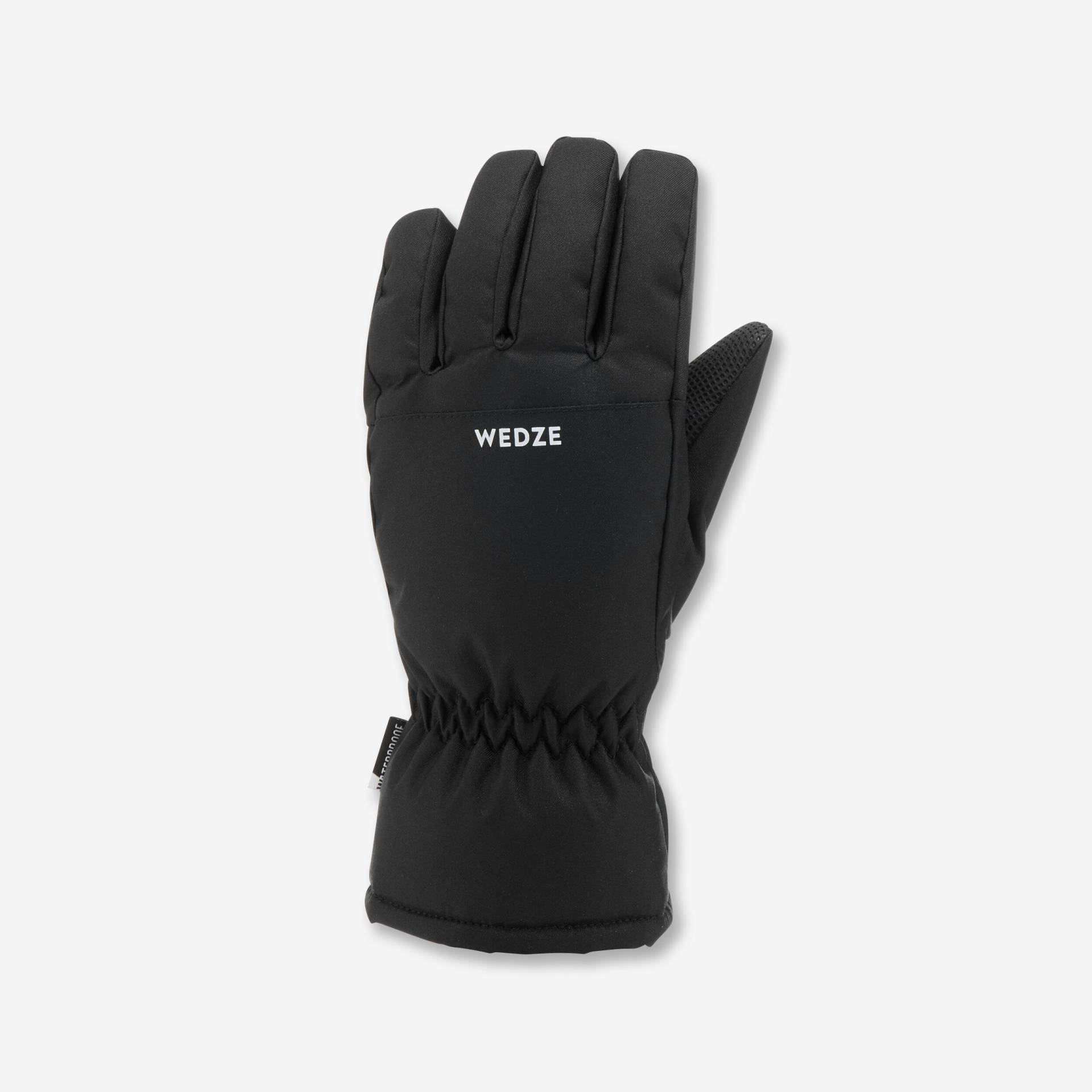 Skihandschuhe Kinder warm wasserdicht - 100 schwarz Skihandschuhe Kinder warm wasserdicht - 100 schwarz von WEDZE