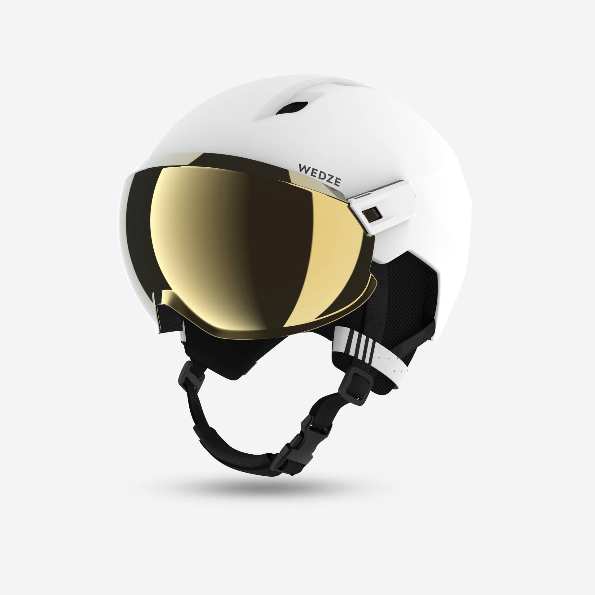 Skihelm mit Visier Erwachsene - PST 550 weiss Skihelm mit Visier Erwachsene - PST 550 weiss von WEDZE
