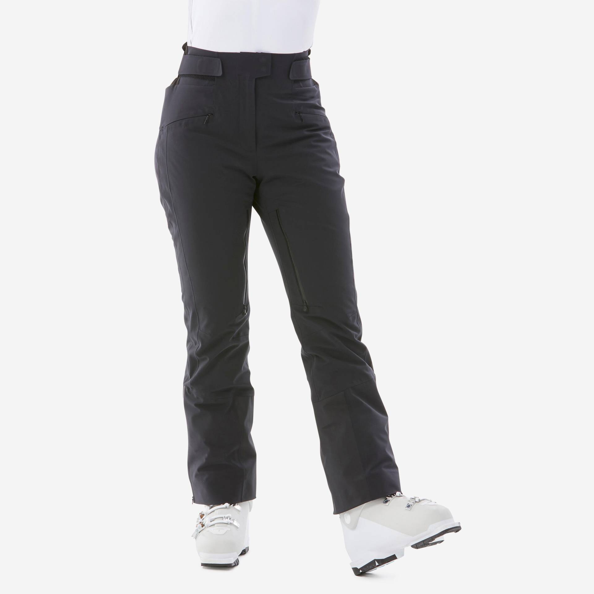 Skihose Damen atmungsaktiv mit Bewegungsfreiheit - 900 schwarz Skihose Damen atmungsaktiv mit Bewegungsfreiheit - 900 schwarz von WEDZE