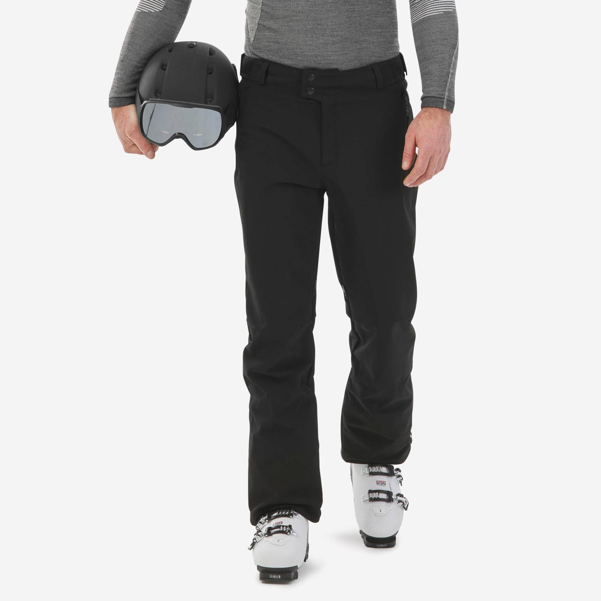 Skihose Herren Softshell - 500 schwarz Skihose Herren Softshell - 500 schwarz von WEDZE