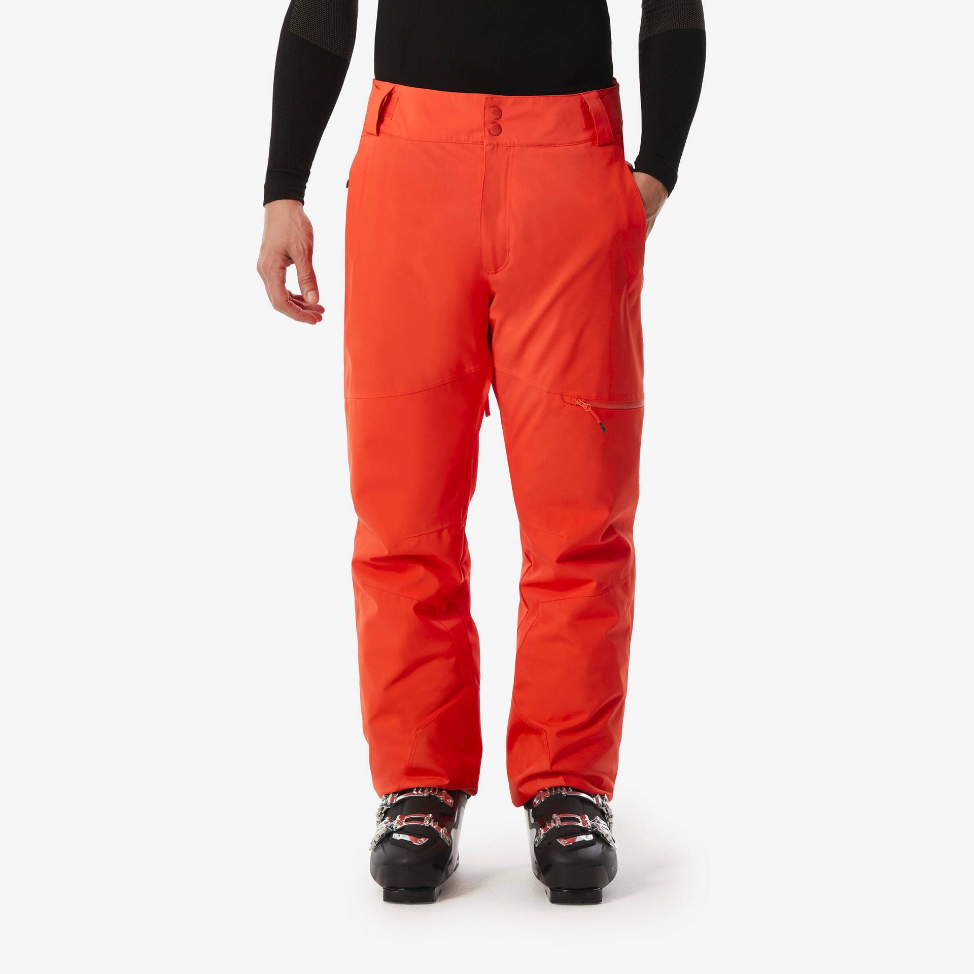 Skihose Herren warm und verstellbar - 500 orange Skihose Herren warm und verstellbar - 500 orange von WEDZE