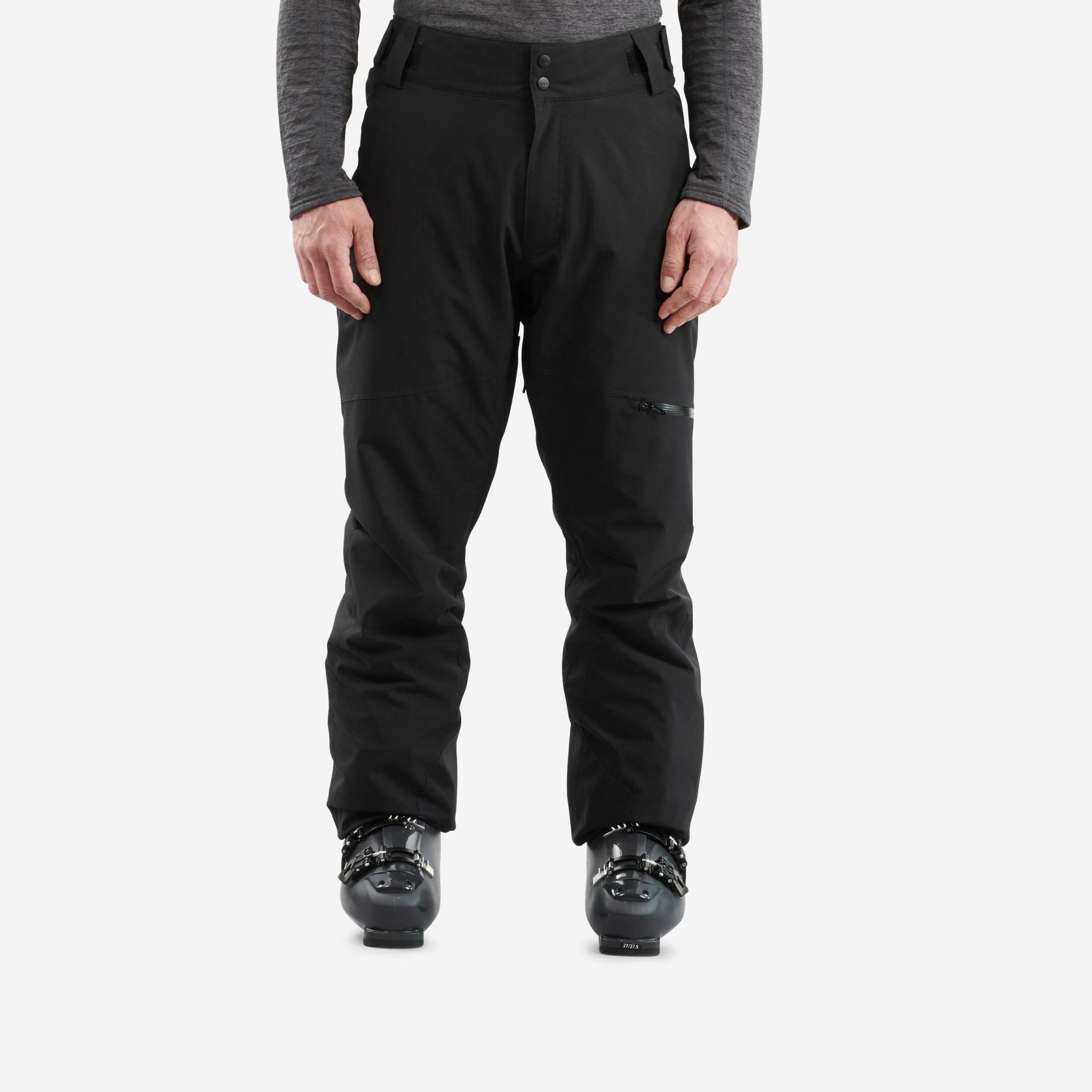 Skihose Herren warm verstellbar Piste – 500 schwarz Skihose Herren warm verstellbar Piste – 500 schwarz von WEDZE