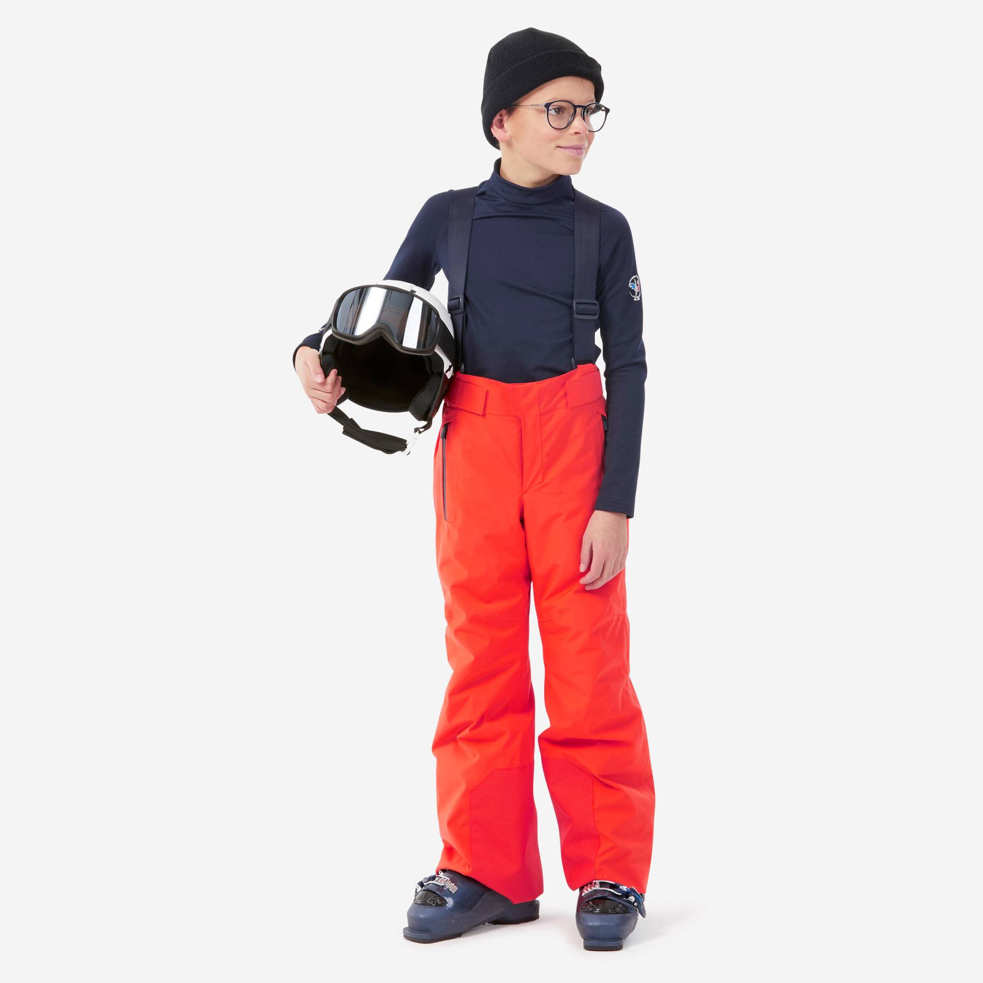 Skihose Kinder Piste warm wasserdicht - PNF 900 rot Skihose Kinder Piste warm wasserdicht - PNF 900 rot von WEDZE