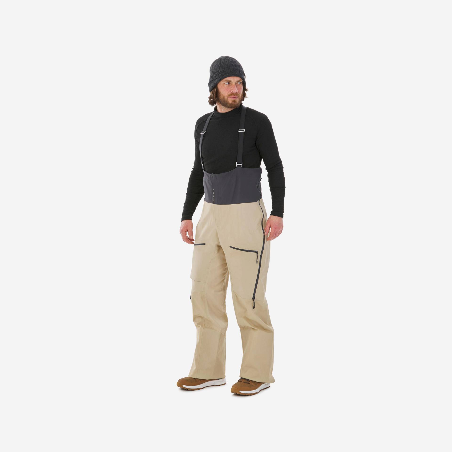 Skihose Latzhose Herren - FR900 beige Skihose Latzhose Herren - FR900 beige von WEDZE