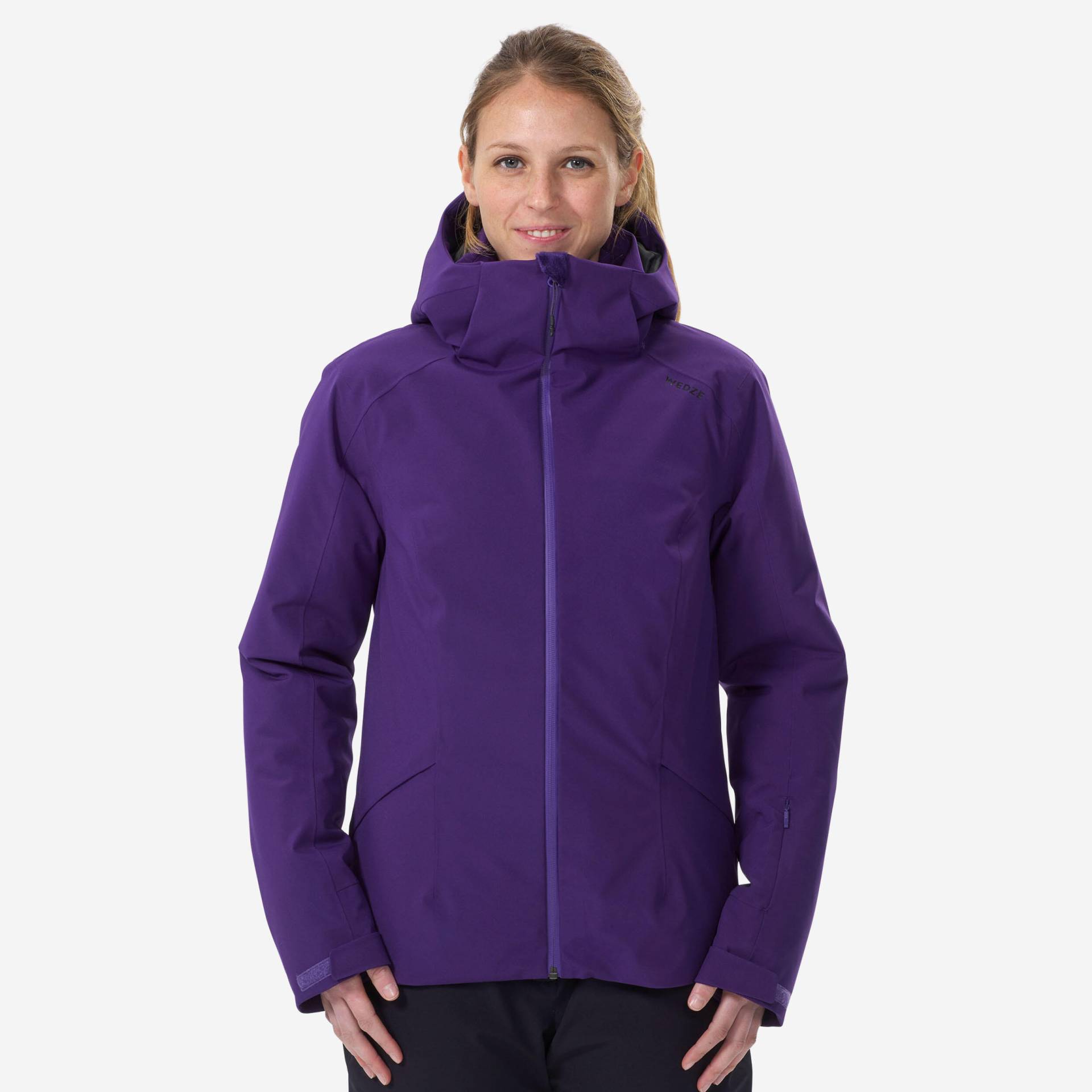 Skijacke Damen warm - 500 violett von WEDZE