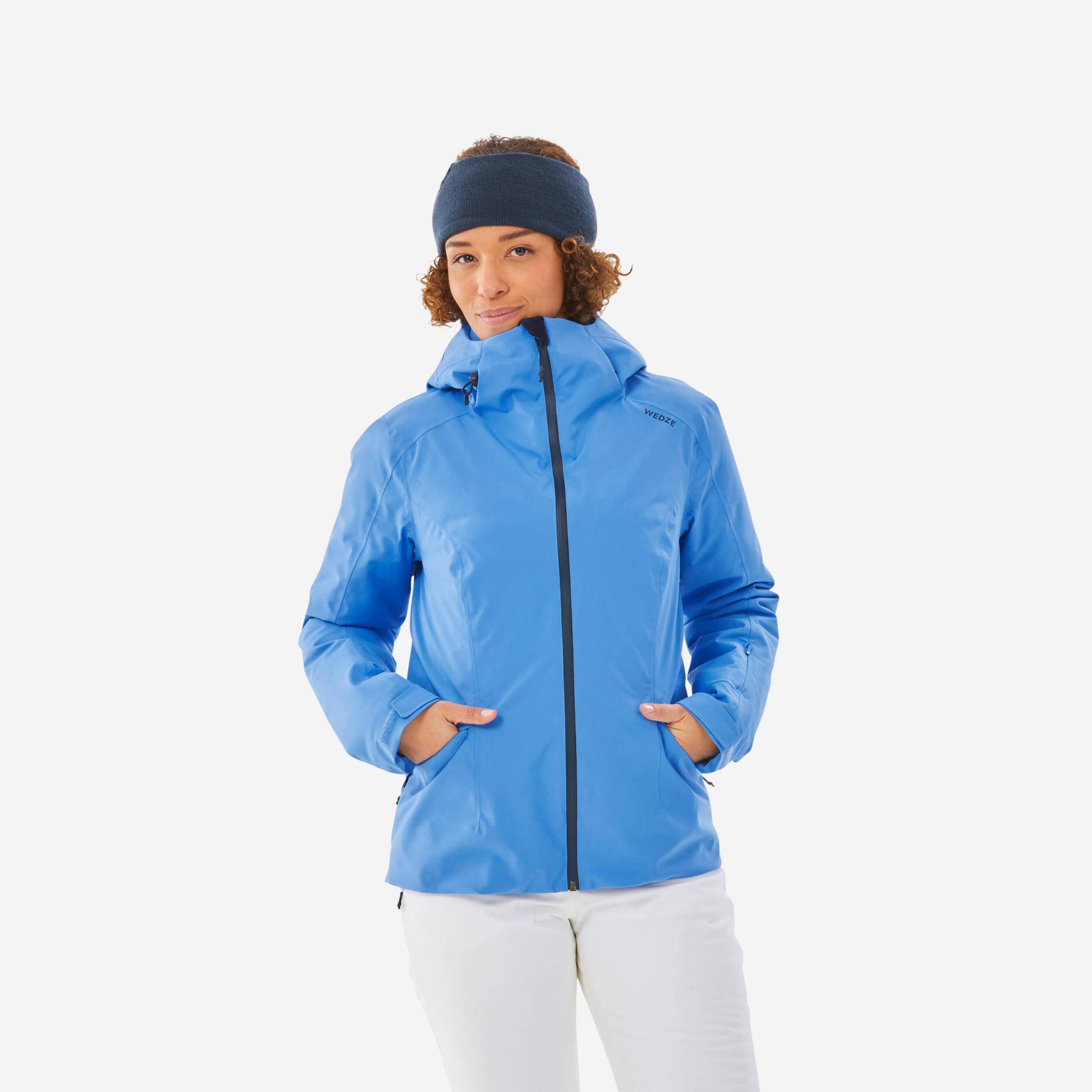 Skijacke Damen warm Piste - 500 blau von WEDZE