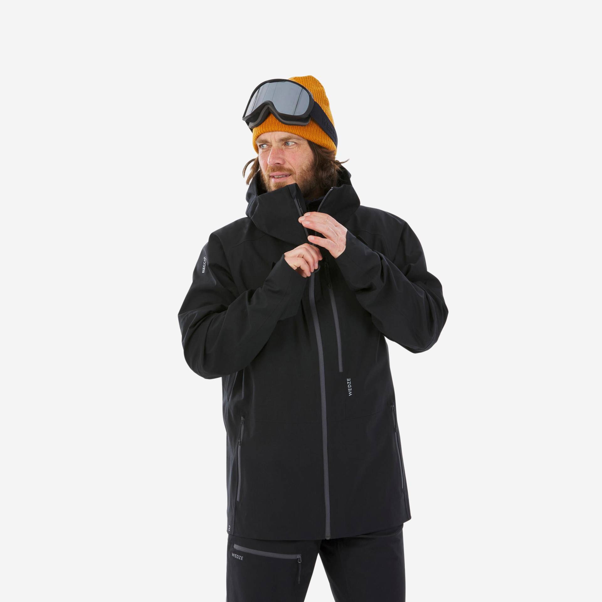 Skijacke Herren - FR Patrol schwarz Skijacke Herren - FR Patrol schwarz von WEDZE