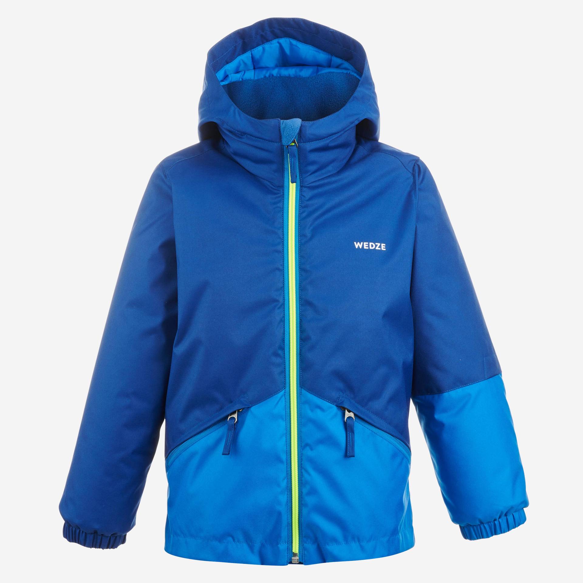 Skijacke Kinder warm wasserdicht - 100 blau von WEDZE