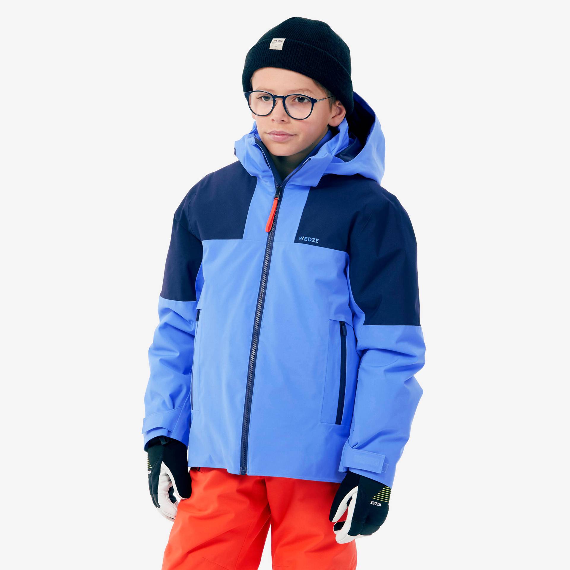 Skijacke Kinder warm wasserdicht - 900 blau von WEDZE