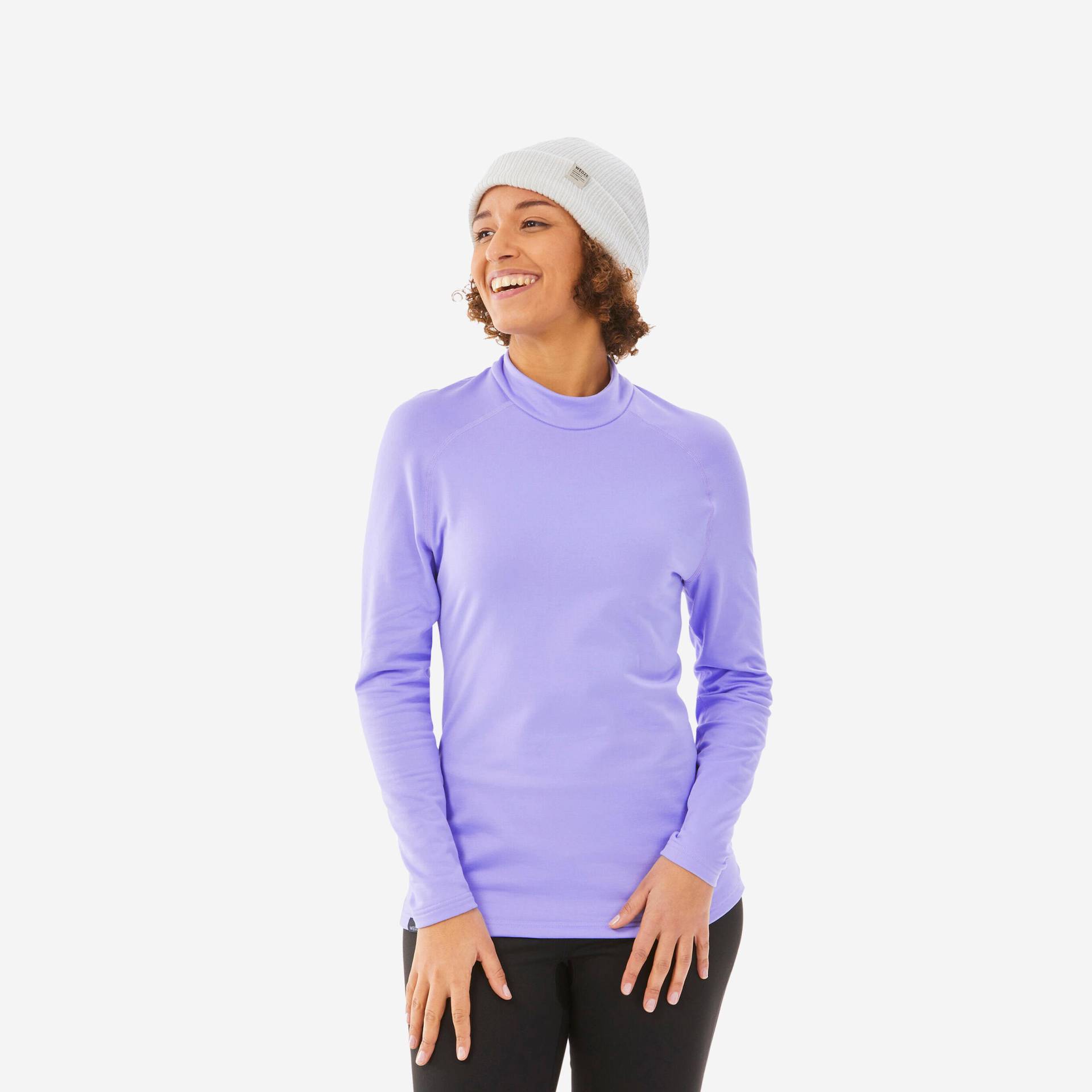 Skiunterwäsche Funktionsshirt Damen - BL500 violett von WEDZE