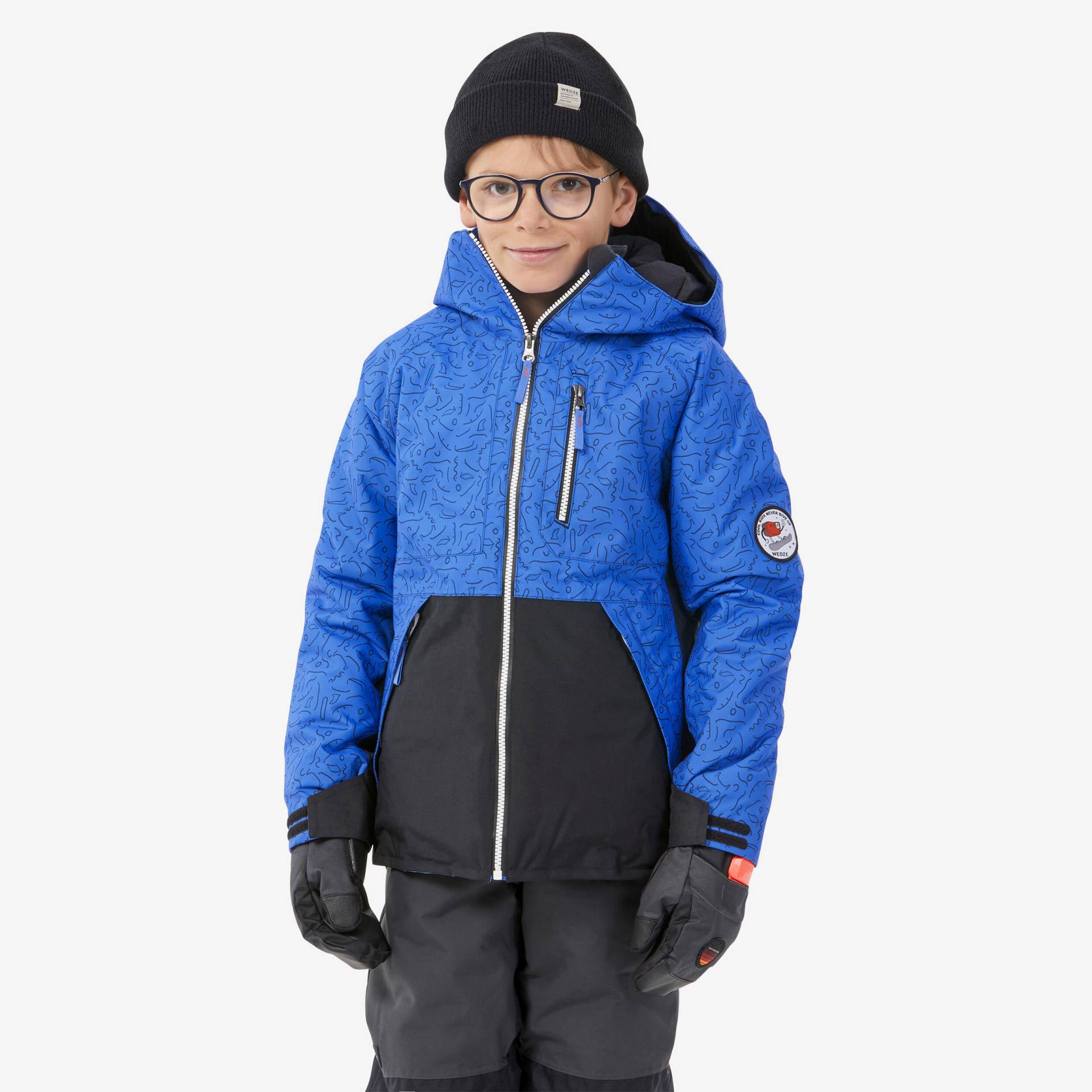 Snowboardjacke Kinder - SNB 500 blau Snowboardjacke Kinder - SNB 500 blau von WEDZE