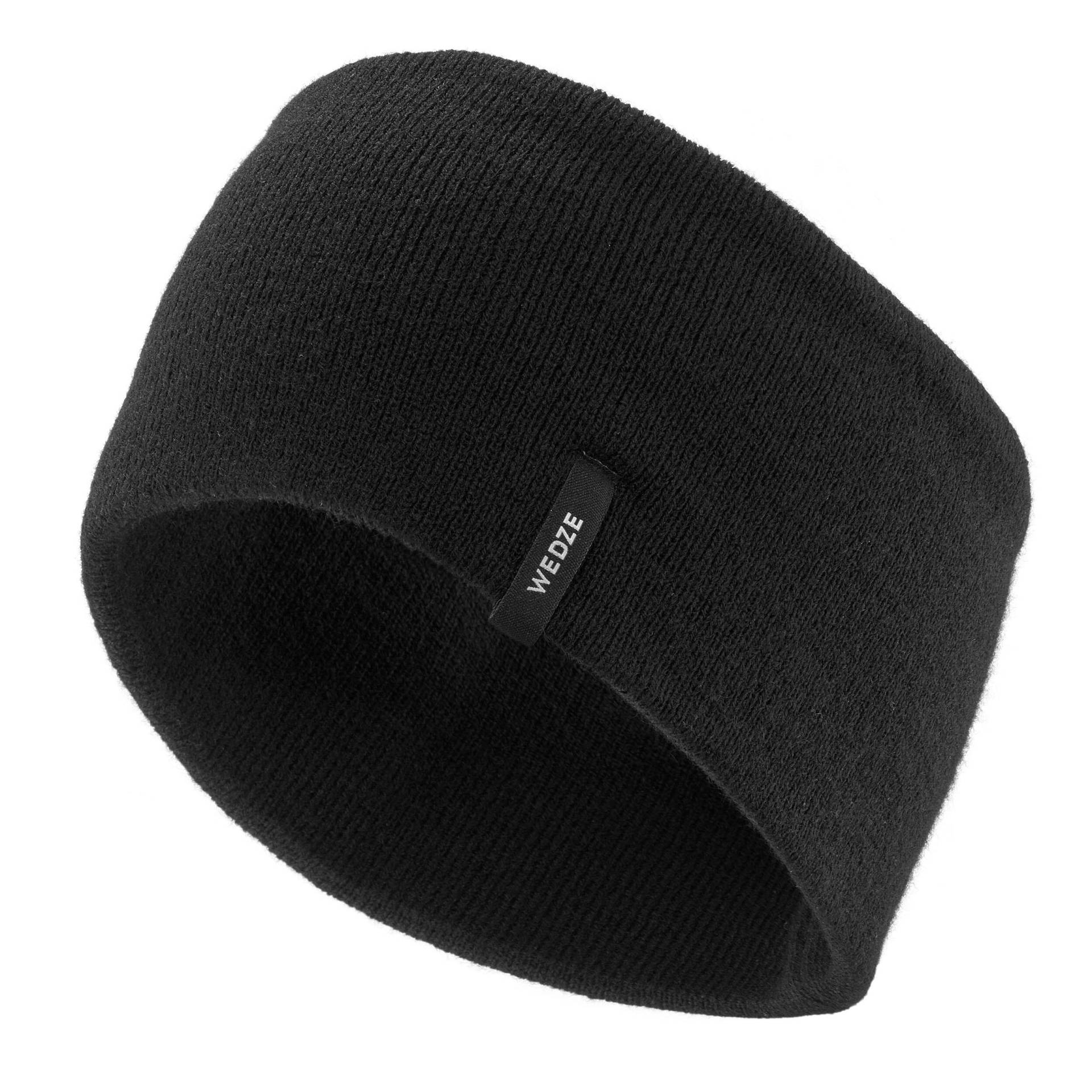 Stirnband Erwachsene - Simple schwarz Stirnband Erwachsene - Simple schwarz von WEDZE