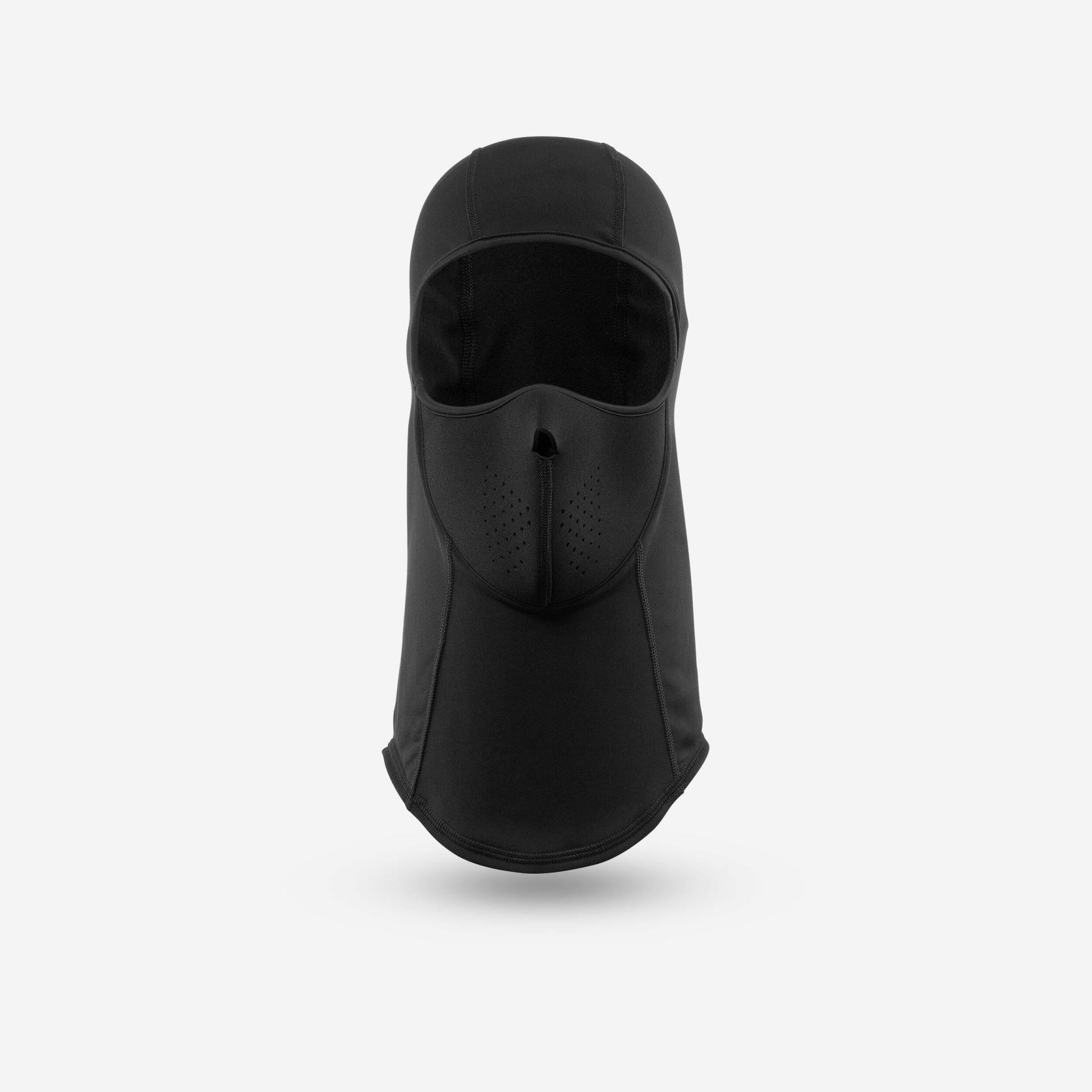 Unterhelmmütze Sturmhaube Erwachsene mit Maske - Poudreuse schwarz von WEDZE