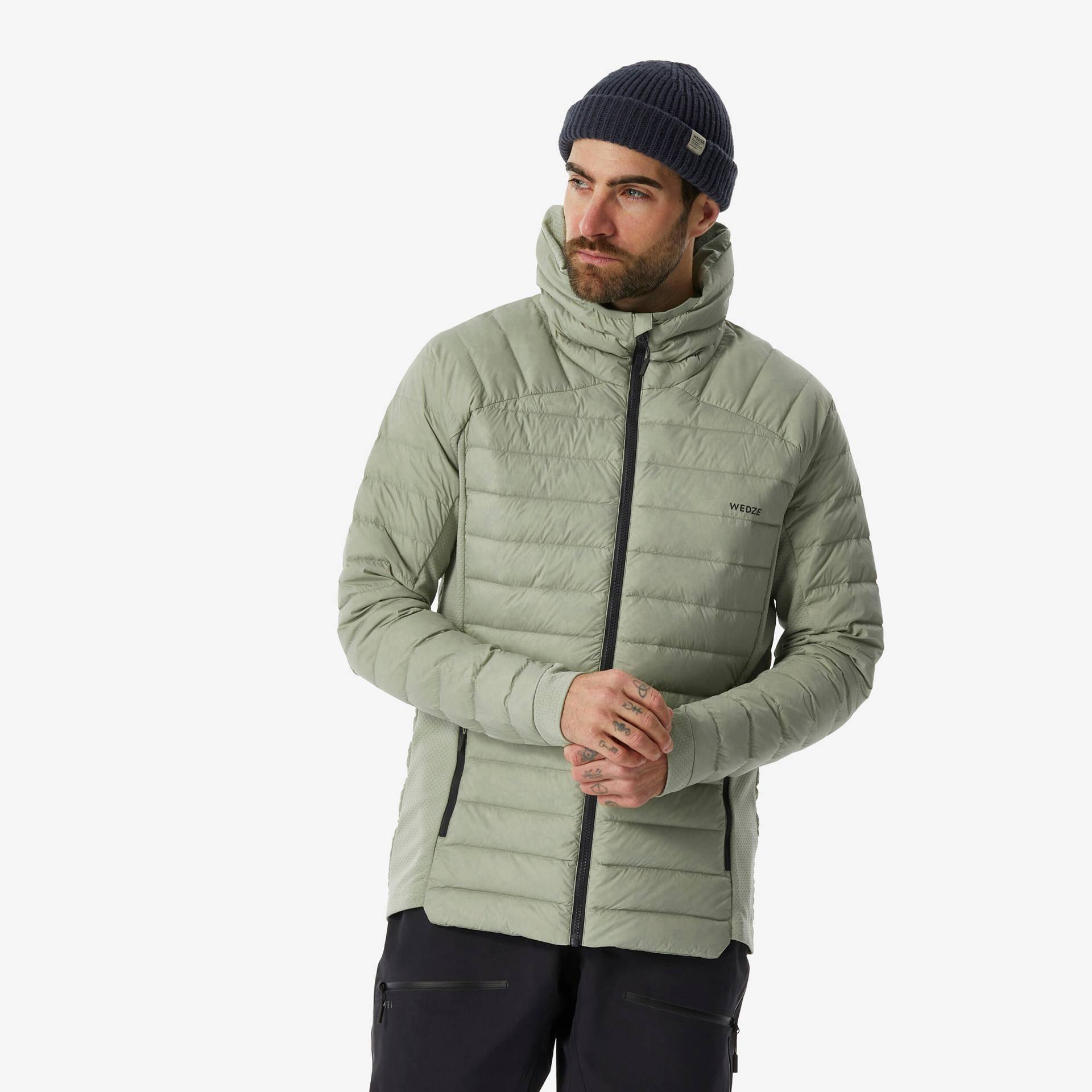 Unterziehjacke Herren Freeride - FR 900 khaki hell von WEDZE