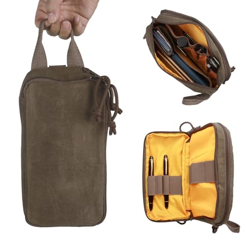 Klein Multifunktional Werkzeugtasche EDC Werkzeug Tasche aus Leinwand Mini Taktisch Pouch Doppelseitige Reißverschluss Aufbewahrungspaket für Schlüssel, Stift,Bleistift, Kunst, Tech Klein Multifunktional Werkzeugtasche EDC Werkzeug Tasche aus Leinwand Mini Taktisch Pouch Doppelseitige Reißverschluss Aufbewahrungspaket für Schlüssel, Stift,Bleistift, Kunst, Tech von WEESTAAMO