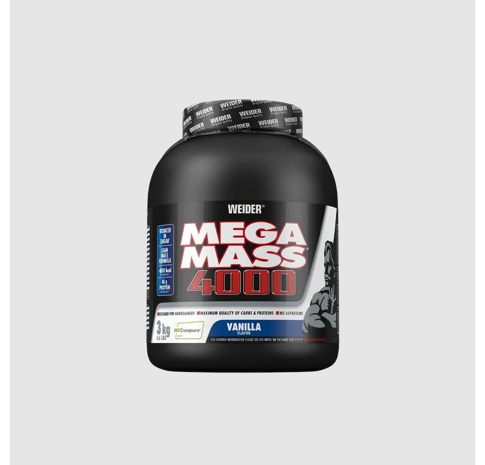 WEIDER® Weight Gainer Mega Mass 4000 Eiweiß 3KG Pulver von WEIDER®