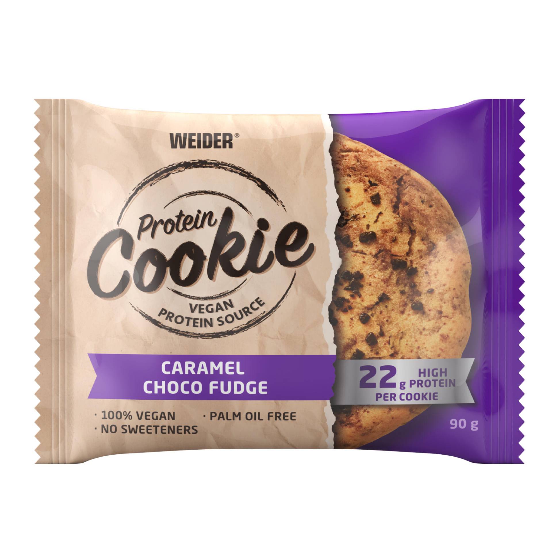 Protein-Cookie Karamell Schoko 100 % vegan 90 g Protein-Cookie Karamell Schoko 100 % vegan 90 g von WEIDER