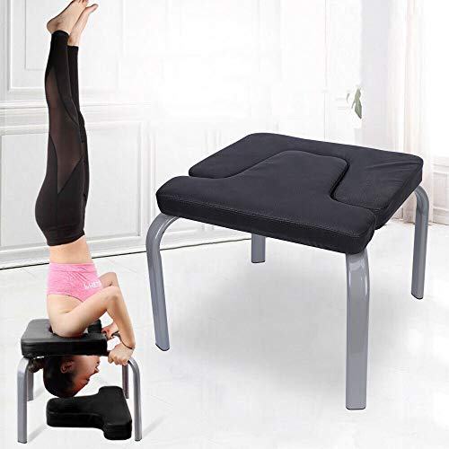 WEIGR Yoga Kopfstandhocker Kopfstand Yogastuhl Yoga Trainingskopfständer Bank Yoga Poster Yoga Hocker Fitness Bench Zuhause Stuhl Fitness für Körper und Geist und Freizeit Schwarz WEIGR Yoga Kopfstandhocker Kopfstand Yogastuhl Yoga Trainingskopfständer Bank Yoga Poster Yoga Hocker Fitness Bench Zuhause Stuhl Fitness für Körper und Geist und Freizeit Schwarz von WEIGR