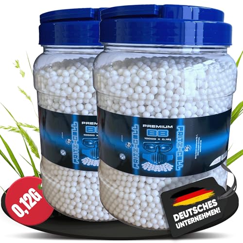 2 x 10000 Stück Airsoft Softair Kugeln Fritz-Cell BBS 6 mm 0,12g im praktischen Behälter 2 x 10000 Stück Airsoft Softair Kugeln Fritz-Cell BBS 6 mm 0,12g im praktischen Behälter von WEILAX