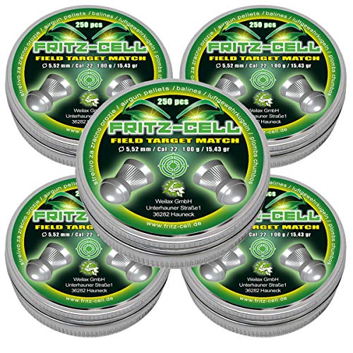 WEILAX 1 x 250 Field Target Match Diabolos 5,52 mm Fritz-Cell für Luftgewehr Luftpistole WEILAX 1 x 250 Field Target Match Diabolos 5,52 mm Fritz-Cell für Luftgewehr Luftpistole von WEILAX