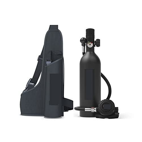 WEIQIAO Tauchflaschen Tauchausrüstung Tauchflasche Sauerstoffflasche Mini-Tauchflasche Schnorchelset Pumpen-Atemschutzmaskenadapter Tauch-Übungsausrüstung(Scuba tank A2) von WEIQIAO