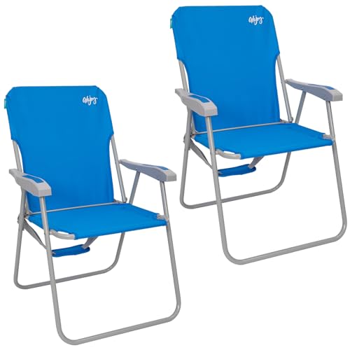 #WEJOY Klappstuhl 2er Set Leicht Tragbar Campingstuhl Faltbar Stark Stabil Langlebig für Garten Balkon und Festival Outdoor als Angelstuhl Camping Stuhl Max Hold bis 136 kg Blau #WEJOY Klappstuhl 2er Set Leicht Tragbar Campingstuhl Faltbar Stark Stabil Langlebig für Garten Balkon und Festival Outdoor als Angelstuhl Camping Stuhl Max Hold bis 136 kg Blau von #WEJOY