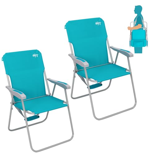 #WEJOY Klappstuhl 2er Set Leicht Tragbar Campingstuhl Faltbar Stark Stabil Langlebig für Garten Balkon und Festival Outdoor als Angelstuhl Camping Stuhl Max Hold bis 136 kg Cyan #WEJOY Klappstuhl 2er Set Leicht Tragbar Campingstuhl Faltbar Stark Stabil Langlebig für Garten Balkon und Festival Outdoor als Angelstuhl Camping Stuhl Max Hold bis 136 kg Cyan von #WEJOY