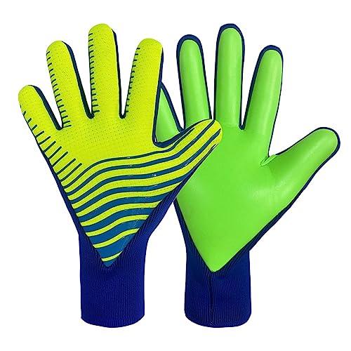 WELLDOER Torwarthandschuhe Fußballhandschuh Torwarthandschuhe Handschuhen Atmungsaktive Fußball Torwarthandschuhe von WELLDOER