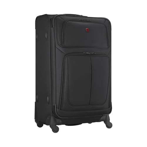 WENGER, Sion, Softside Large with 4 Wheels/Expansion/Removable Wet Pocket, Black WENGER, Sion, Softside Large with 4 Wheels/Expansion/Removable Wet Pocket, Black von WENGER